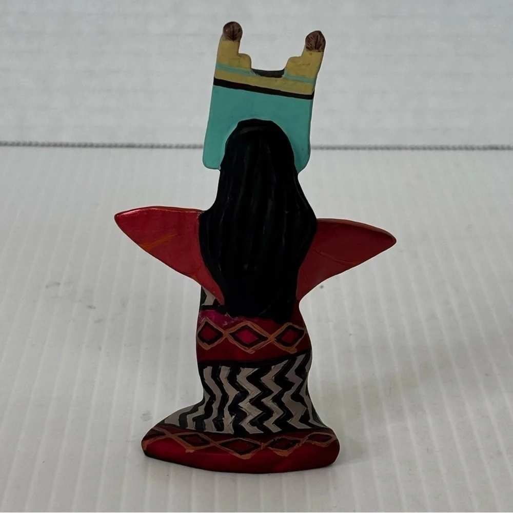 Native American Indian Woman Angel April Roma DeVivaldi (signed Back Bottom)